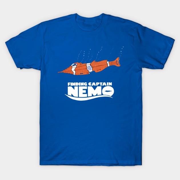 Finding Captain Nemo T-Shirt by DistractedGeek